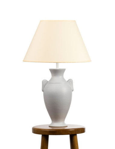 Lampa ceramiczna HERA w kolorze szarym /HAND...