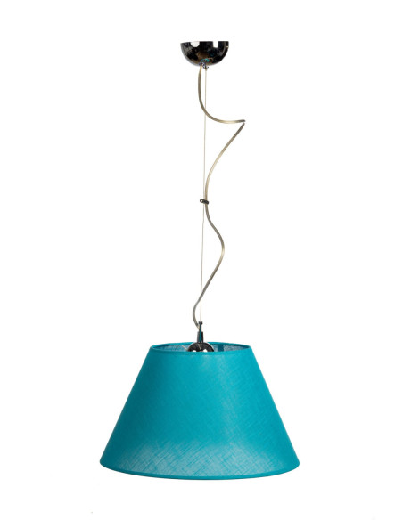 Lampa wisząca STOŻEK TURKUSOWY/ LINKA