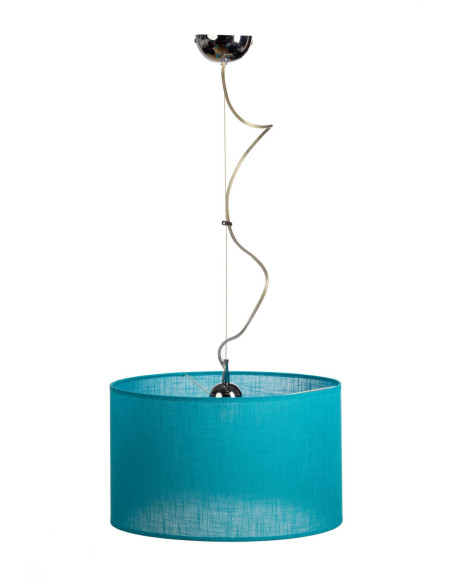 Lampa wisząca WALEC TURKUSOWY/ LINKA