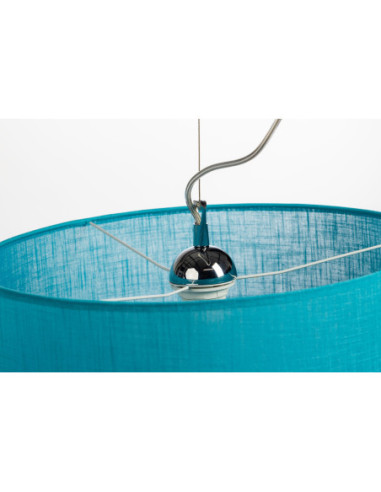 Lampa wisząca WALEC TURKUSOWY/ LINKA