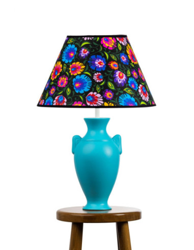 Lampa ceramiczna HERA w kolorze turkusu /HAND...