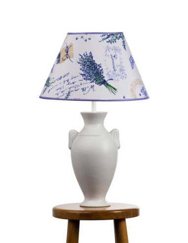Lampa ceramiczna HERA w kolorze szarym /HAND...