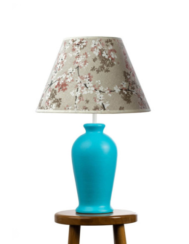 Lampa ceramiczna ERIS w kolorze turkusu /HAND...