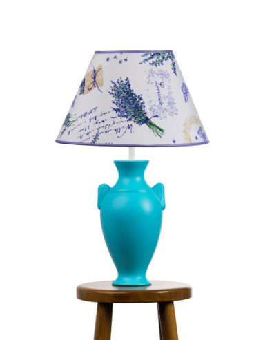 Lampa ceramiczna HERA w kolorze turkusu /HAND...