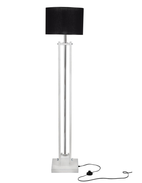 Lampa podłogowa CLASSIC SHABBY CHIC/AB.czarny /HANDMADE/