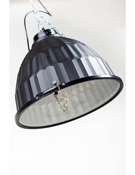 ASSIA INDUSTRIAL BLACK & SILVER /ŁĄŃCUCH