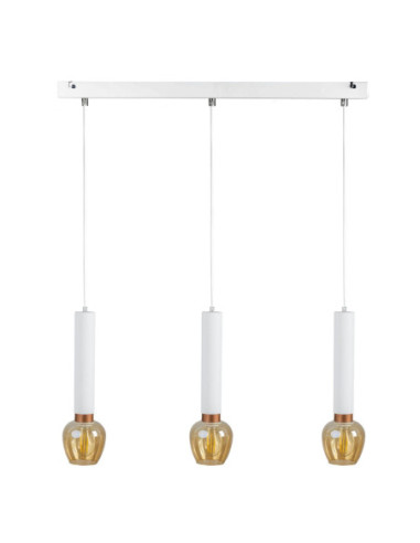 SPECTRA 340/BIAŁO-MIEDŹIANA/SZKŁO OPAL-3PKT.