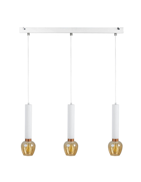 SPECTRA 340/BIAŁO-MIEDŹIANA/SZKŁO OPAL-3PKT.