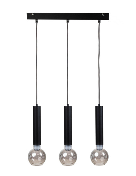 SPECTRA 340/CZARNO-SREBRNA/SZKŁO SREBRNE-3PKT