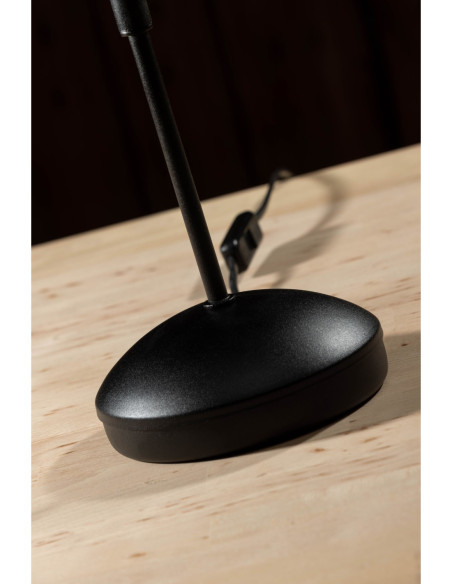 Lampa Stołowa SELENA w kolorze czarno-złotym