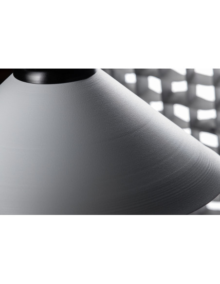 LAMPA WISZĄCA REILING XXL/1/SZARO-SREBRNA/CZARNY