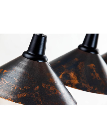 LAMPA WISZĄCA REILING OLD 3L/MIEDZIOWANA/Handmade/