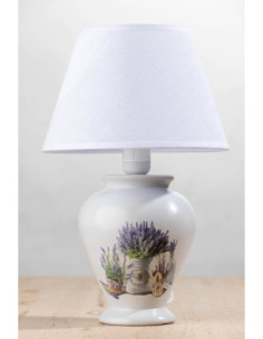 LAMPA CERAMICZNA 4440/DECOR...