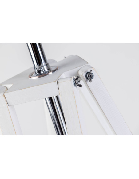 Lampa LOFTOWA podłogowa LOFT SCANDIA ABAŻUR ECRU/HANDMADE/