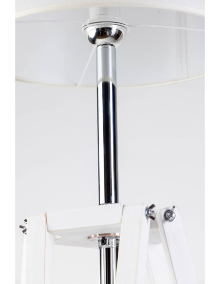 Lampa LOFTOWA podłogowa LOFT SCANDIA ABAŻUR ECRU/HANDMADE/