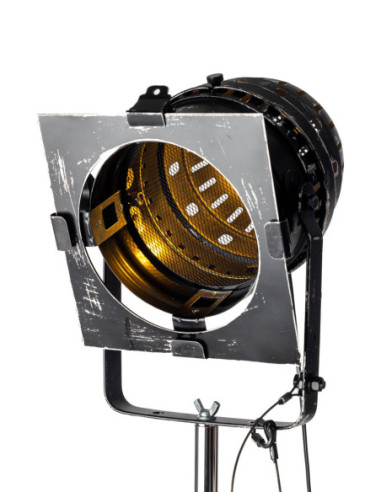 Lampa Podłogowa Kolonialna TRIPOD REFLEKTOR...