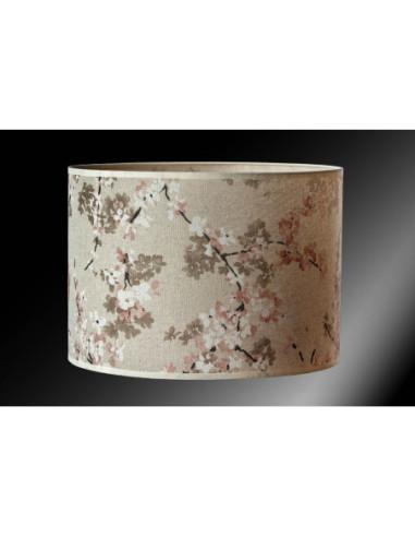 Abażur owal GAŁĄZKA WIŚNI Fi-35 H-25