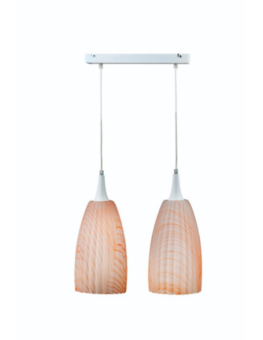 LAMPA wisząca BARTOLOMIU WHITE II