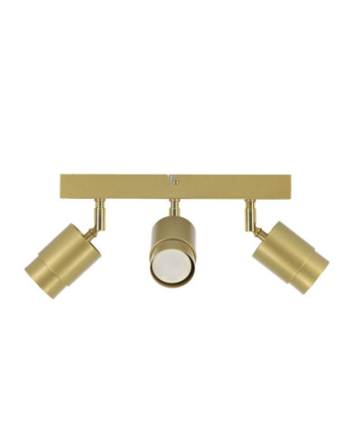 PLAFON Soul 3P ZŁOTA