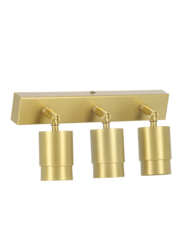 KINKIET Soul 3P ZŁOTY