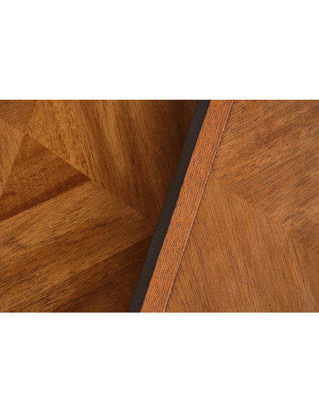 ELZA zestaw 2 ław, orzechowy / czarny (1p 1szt)