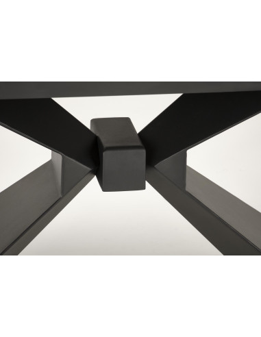 LUCIANO stół rozkładany, blat: niebieski marmur (2p 1szt)