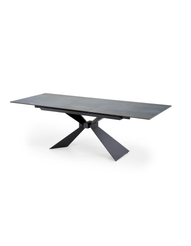 LUCIANO stół rozkładany, blat: niebieski marmur (2p 1szt)