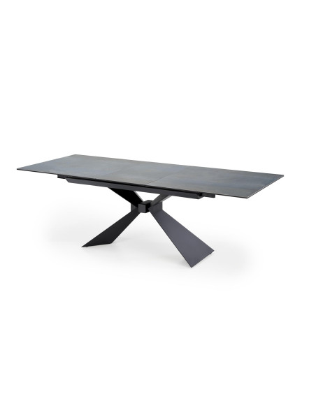 LUCIANO stół rozkładany, blat: niebieski marmur (2p 1szt)