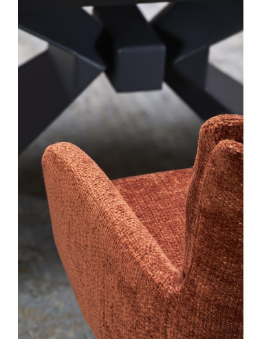 LUCIANO stół rozkładany, blat: niebieski marmur (2p 1szt)