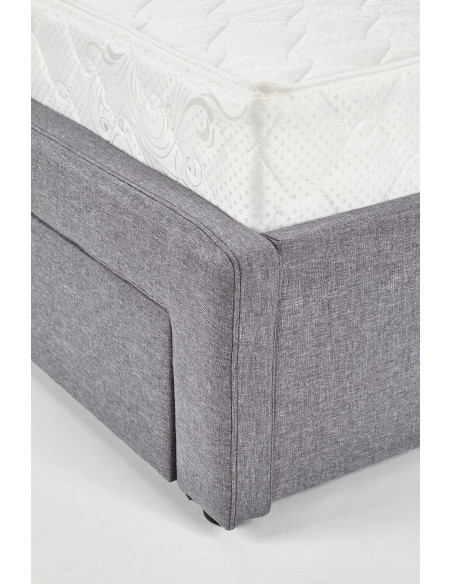 BETINA łożko z szufladami popielate (4p 1szt)