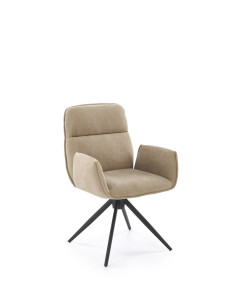 K574 krzesło ciemny beżowy (1p 2szt)