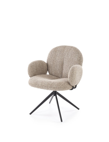 K568 krzesło ciemny beżowy (2p 2szt)