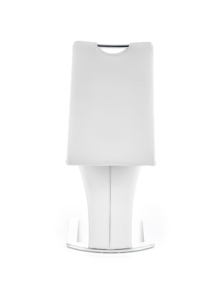 Krzesło CH/188 chrom / eco skóra / białe