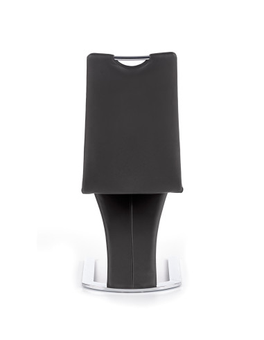 Krzesło CH/188 chrom / eco skóra / czarne