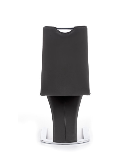 Krzesło CH/188 chrom / eco skóra / czarne