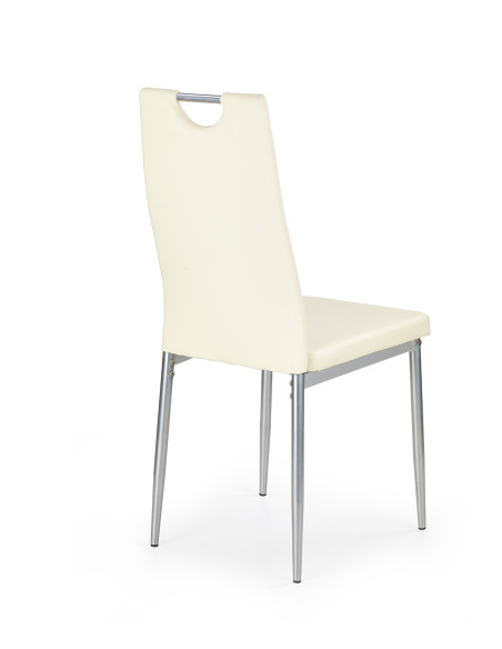 Krzesło CH/202 eco skóra / kremowy