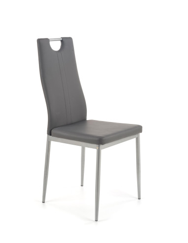 Krzesło CH/202 eco skóra / popiel