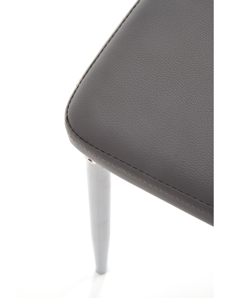 Krzesło CH/202 eco skóra / popiel