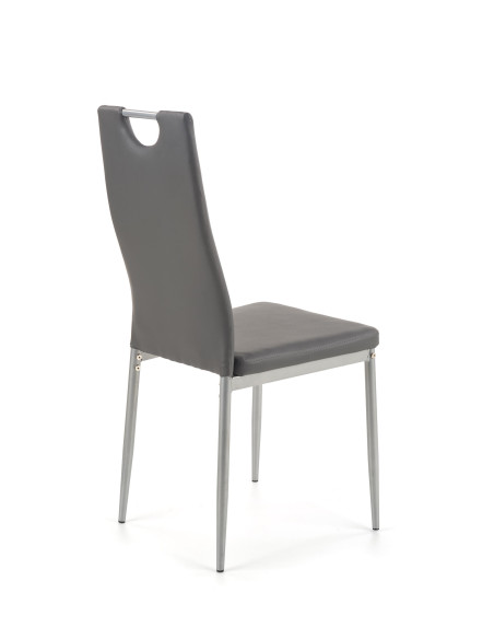 Krzesło CH/202 eco skóra / popiel