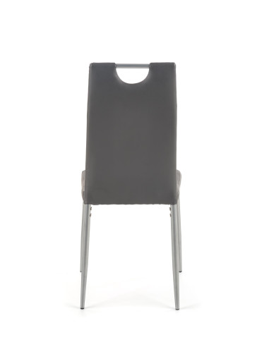 Krzesło CH/202 eco skóra / popiel