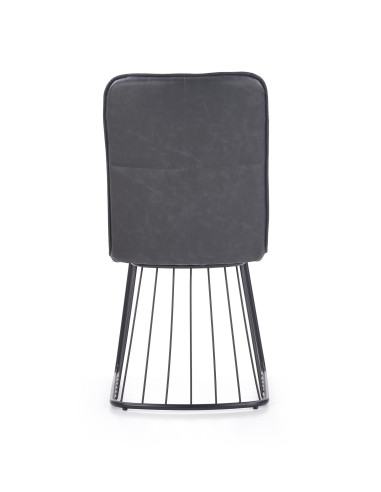 Krzesło K/269 eco skóra / jasny brąz / czarny