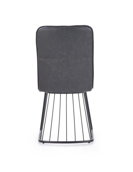 Krzesło K/269 eco skóra / jasny brąz / czarny