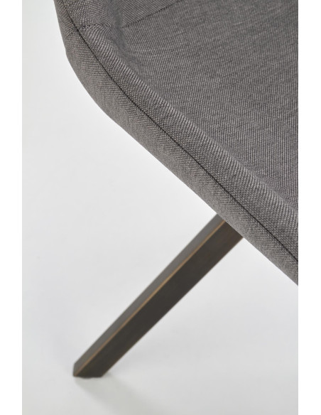 K290 Krzesło Popielaty/Złoty Antyczny - Luksus i Styl