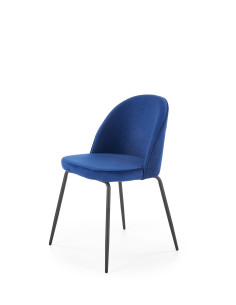 Krzesło CH/314 czarny / granatowy