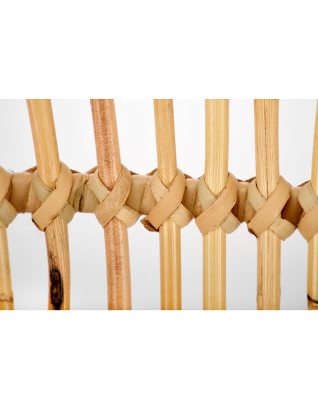 Krzesło CH/335 rattan naturalny / czarny