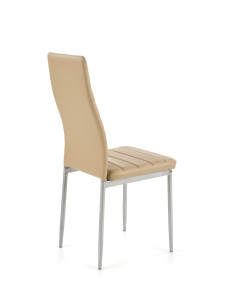 Krzesło CH/70C eco skóra / jasny brąz 2