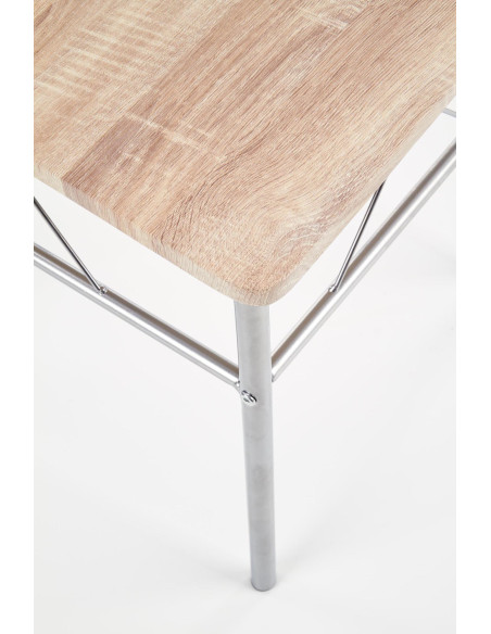 Zestaw - stół + 2 krzesła NELLY dąb sonoma