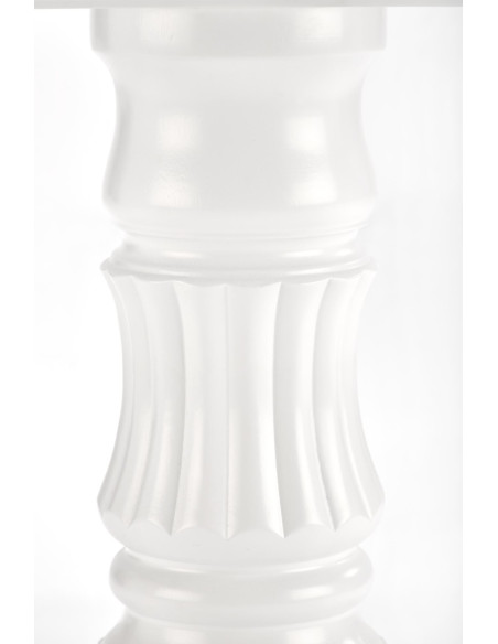 WILLIAM Okrągły Stół Rozkładany Biały - Funkcjonalność i Elegancja