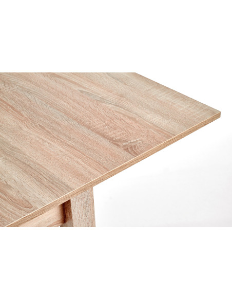 GRACJAN Stół Rozkładany Dąb Sonoma 80-160cm - Ciepło i Przytulność