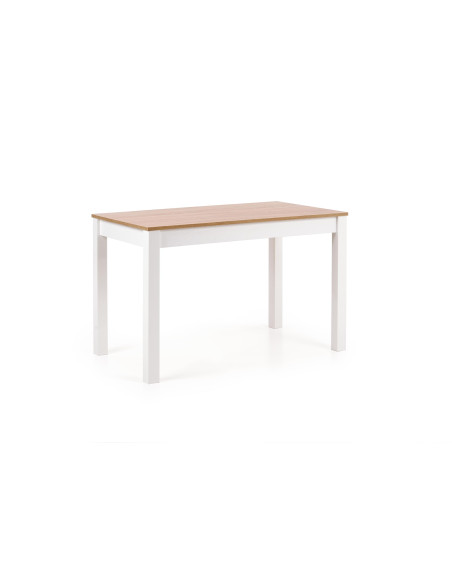 KSAWERY Stół 120/68 Dąb Sonoma/Biały - Harmonia Kolorów i Stylu